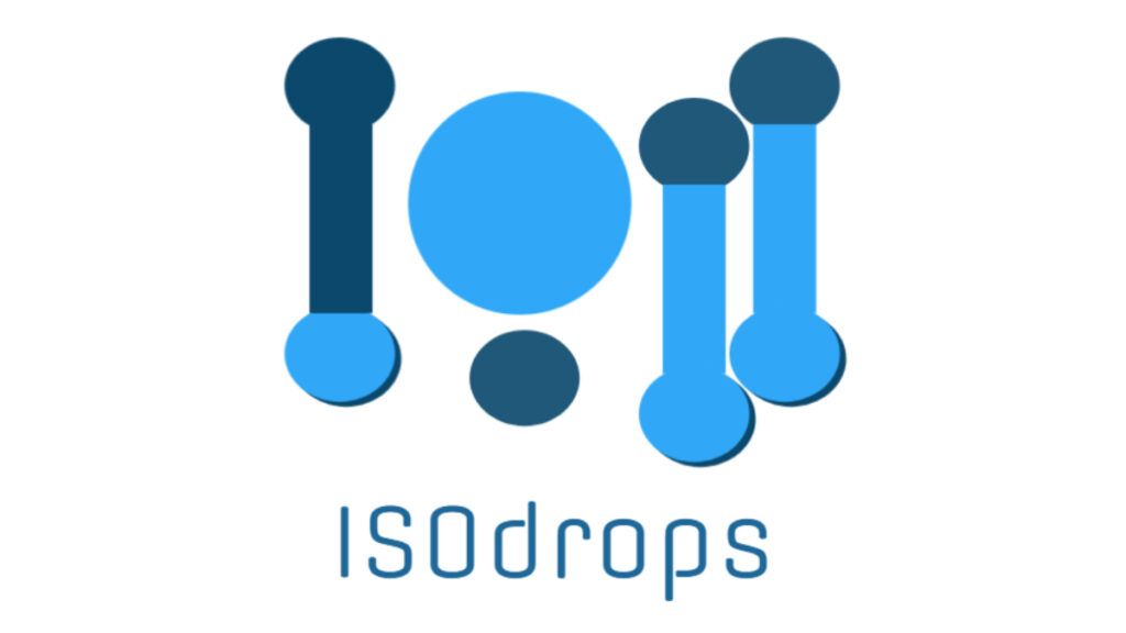 ISOdrop logo descripcion