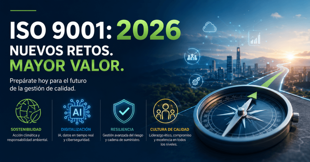 ISO 9001:2026 - Lo que se trae