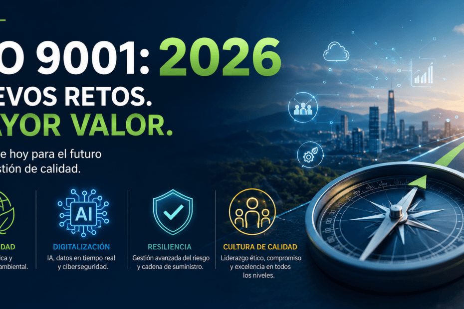 ISO 9001:2026 - Lo que se trae